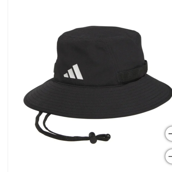 adidas Unisex Victory Bucket Hat with UPF 50+ Black - Picture 1 of 4